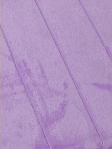 1 件装珊瑚绒条纹压花记忆垫地毯地垫，防水防滑门垫，室内/浴室使用 - 紫色 - 查看 9