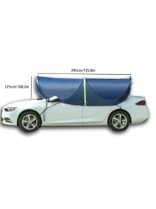 1入組車前防雨罩 - 藏蓝色 - 查看 8