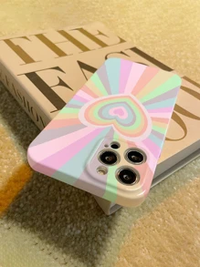 愛心圖案手機殼 - 彩色 - 查看 6