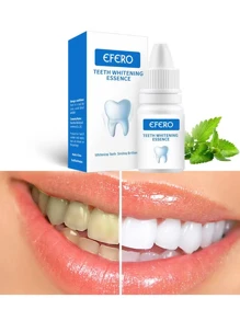 EFERO 牙齒美白溶液，牙齒美白精華，1入組專業牙齒護理產品提亮牙齒口腔清潔 - 藍色 - 查看 6