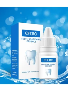 EFERO 牙齒美白溶液，牙齒美白精華，1入組專業牙齒護理產品提亮牙齒口腔清潔 - 藍色 - 查看 3