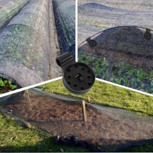 6 chiếc Kẹp nhựa vải che nắng - Hoàn hảo cho lưới che nắng, lưới chống chim, lưới sân vườn & phụ kiện vải che nắng - màu đen - Xem 6