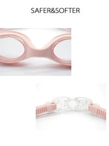 MYSTYLE Pink Girls' Kids' Swimming Goggles Set - Pink - View 2