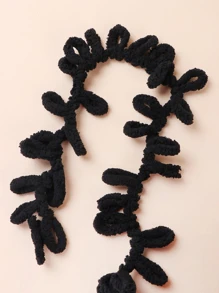 1 pieza 100g negro hilo de tejer - Negro - Ver 3