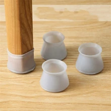 20pcs Gray Non-slip Table & Chair Leg Protectors - Grey - View 1