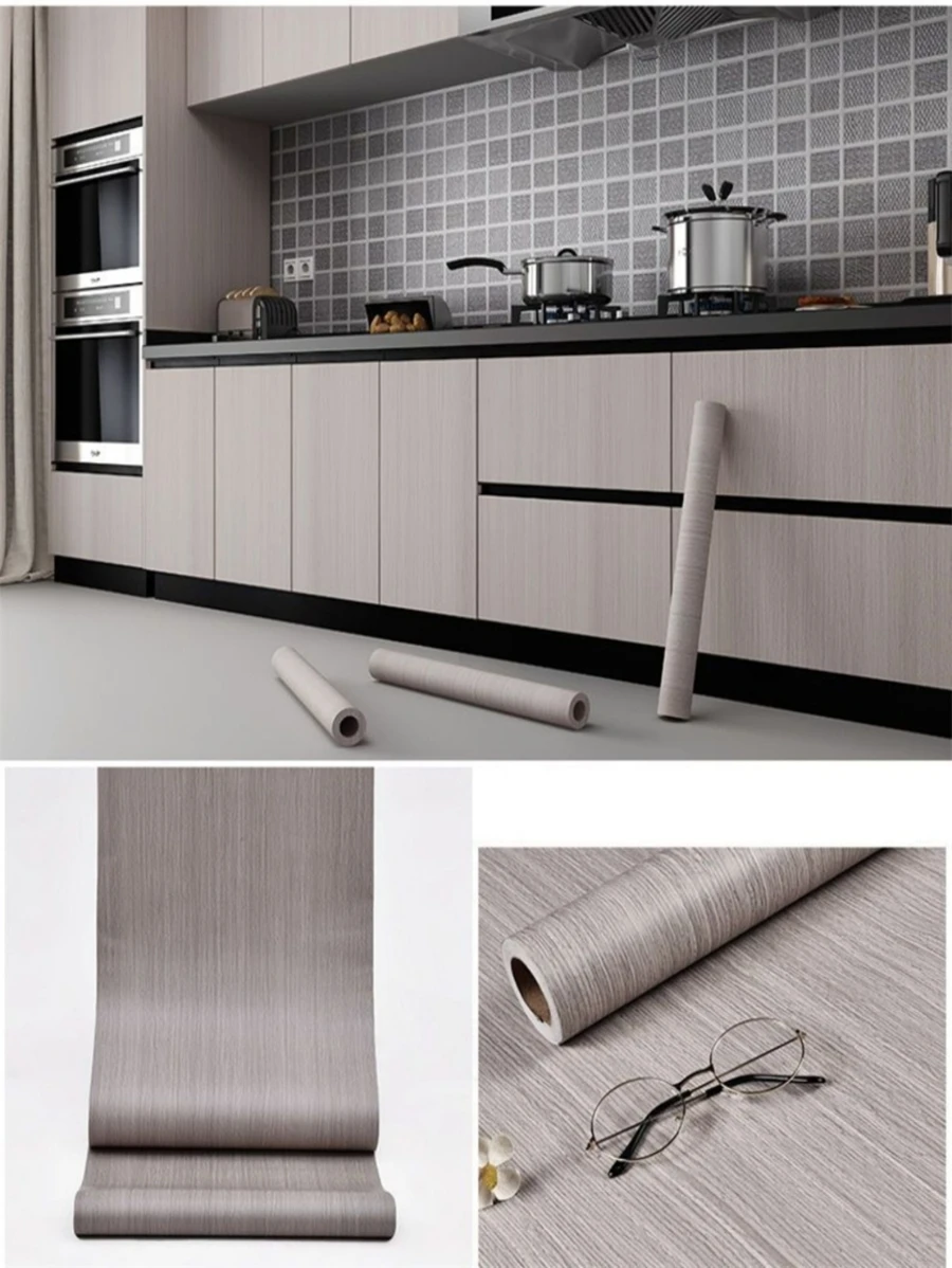 1卷木纹防水墙纸、贴纸、墙贴、乙烯基贴花，用于家居装饰、春季装饰品，让您的家焕然一新，拉玛装饰贴纸礼物生日毕业厨房装饰