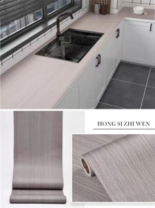 1卷木纹防水墙纸、贴纸、墙贴、乙烯基贴花，用于家居装饰、春季装饰品，让您的家焕然一新，拉玛装饰贴纸礼物生日毕业厨房装饰