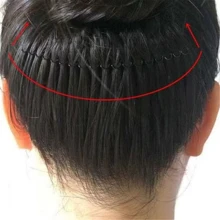 1 dụng cụ tạo búi tóc gợn sóng màu đen cho nữ, đơn giản và thời trang, phù hợp với kiểu tóc hàng ngày - màu đen - Xem 7