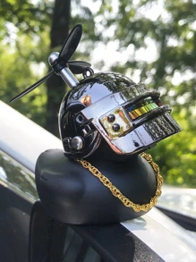 1pc Duck Design Car Ornament - Multicolor - View 5
