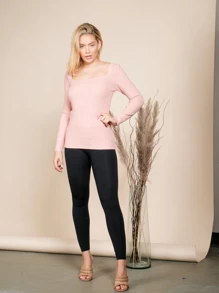 Women Sweaters - 粉色 - 查看 1