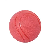 1 Miếng Chất rắn Đồ chơi cho chó Trái bóng Thú cưng Chống cắn Nảy lên & Cao su Tập huấn Đồ chơi tương tác - Hồng - Xem 5