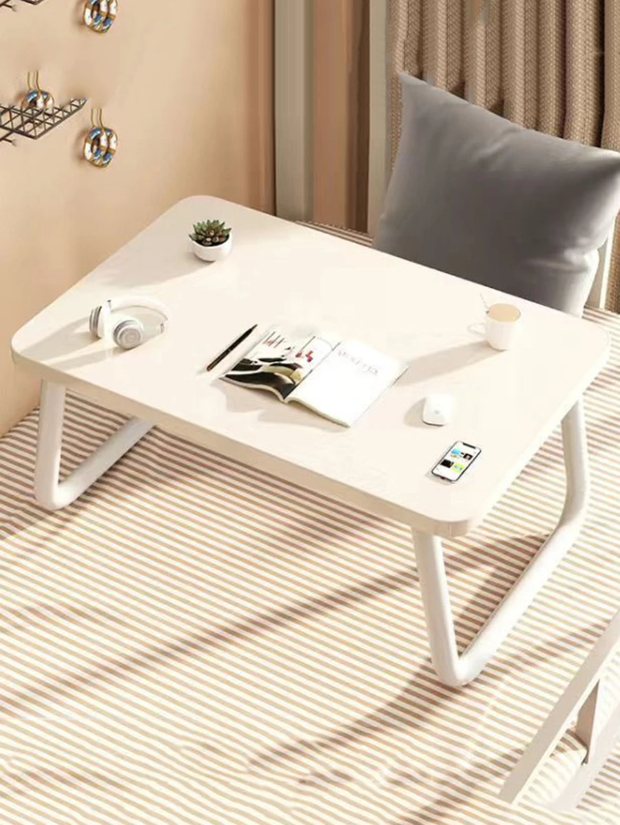 1 giường đa năng có giá để đồ có thể gập lại - trắng - Xem 1