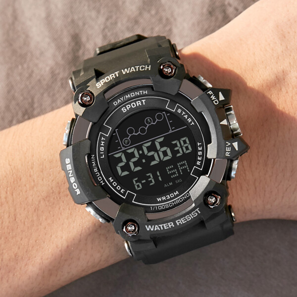 Men Water Resistant Electronic Watch