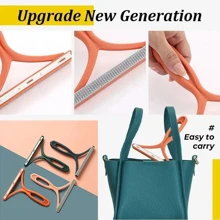 2 Pcs/Set Silicone Double-Sided Pet Hair Remover | Cat And Dog Hair Remover, Cleaning Tool, Shaver, Sweater Cleaner, Fabric Shaver, Scraper Suitable For Clothing And Carpets - Multicolor - View 8