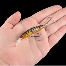 3.5g Micro Metal Silver Color Minnow Lure With Slow Sinking Speed, Suitable For Freshwater Mini Crankbait Fishing Lures - Multicolor - View 4