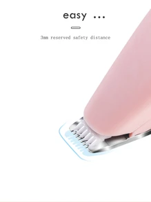 1入組寵物毛髮修剪器不帶電池 - 藍色 - 查看 4