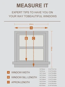 1 件黑色钩环遮光窗帘 - 黑色 - 查看 2