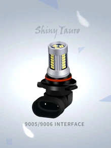 1入組超亮 Hb3 汽車號誌燈 9005 Led 頭燈燈泡無閃爍 Hb4 解碼器霧燈 9006 白色方向燈適用於汽車 DC12v24v - 白色 - 查看 2