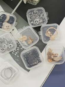 10 hộp đựng trang sức trong suốt - Trong sáng - Xem 5