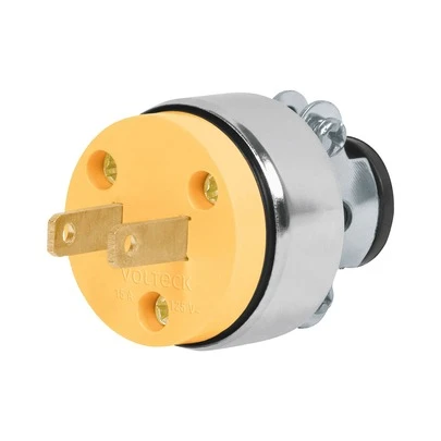 Clavija industrial blindada polarizada volteck cli-s 46200