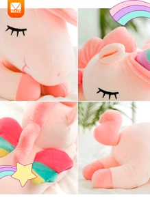 Peluche unicornio - Blanco - Ver 3