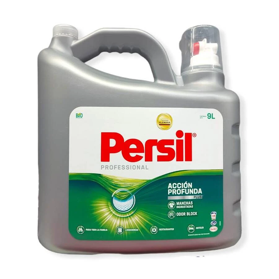 Jabon liquido para lavar ropa persil 9 litros profesional - Gris - Ver 1