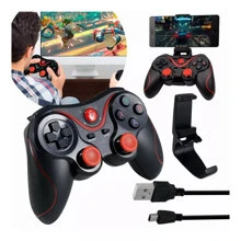 Yasuhisa X3 Wireless Bluetooth Gamepad Joystick Control For PC Rechargeable Android, IOS And Windows - Black - View 1