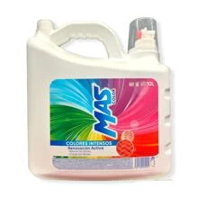 Jabon liquido para lavar ropa Mas Color de 10 litros colores intensos - Blanco - Ver 1
