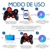 Yasuhisa X3 Wireless Bluetooth Gamepad Joystick Control For PC Rechargeable Android, IOS And Windows - Black - View 2