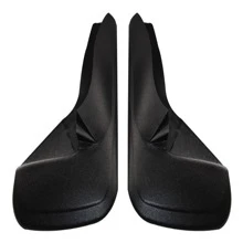 Lodera Pantaleta Plástico Para Auto Universal 1 Par - Negro - Ver 1