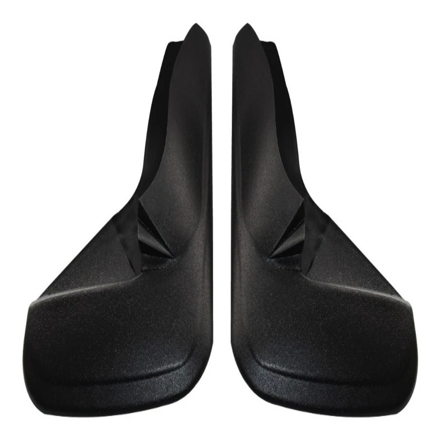 Lodera Pantaleta Plástico Para Auto Universal 1 Par - Negro - Ver 1