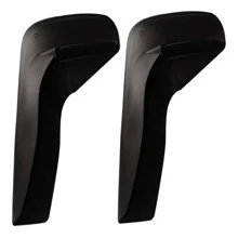 Lodera Pantaleta Plástico Para Auto Universal 1 Par - Negro - Ver 2