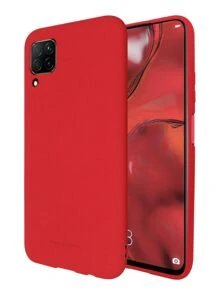 Molan Cano Soft Silicon Case For Huawei P40 Lite - Red - View 1
