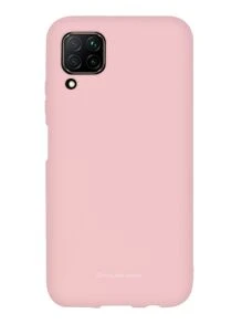 Molan Cano Soft Silicon Case For Huawei P40 Lite - Coral Pink - View 2