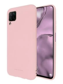 Molan Cano Soft Silicon Case For Huawei P40 Lite - Coral Pink - View 1