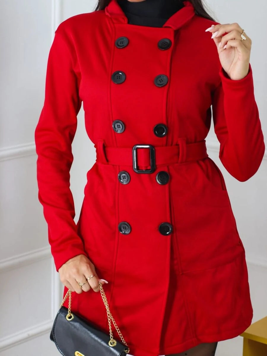 Women Cardigans - Rojo - Ver 1