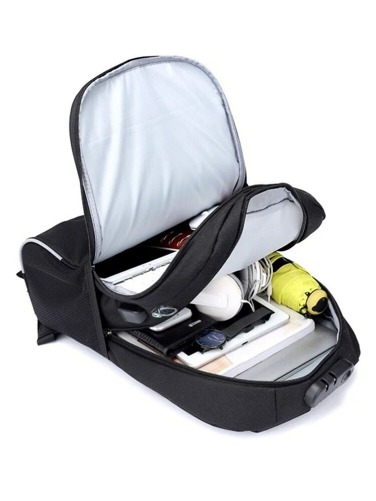 Men Functional Backpacks - Xám - Xem 2