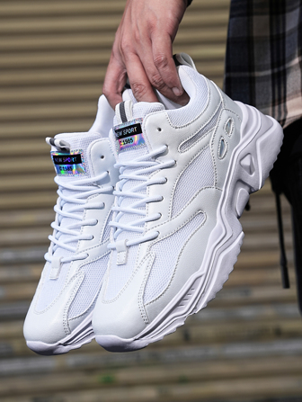 2023年夏季新款男士运动鞋，网眼透气跑步鞋，软底防滑，简约百搭户外休闲运动鞋