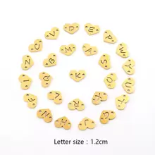 新款经典26字母女士手链，时尚不锈钢链手链，女士珠宝礼品 - 手鍊 - 查看 4