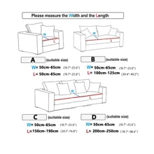1入防水葉紋沙發套,全季節通用,高彈性,防刮花,可裝飾你的沙發 - 綠色 - 查看 3