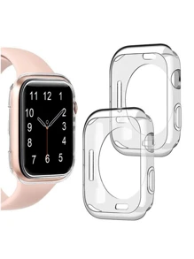 1 vỏ trong suốt Tương thích với Apple Watch - Trong sáng - Xem 1