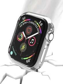 1 vỏ trong suốt Tương thích với Apple Watch - Trong sáng - Xem 3