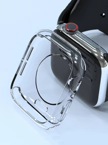 1 vỏ trong suốt Tương thích với Apple Watch - Trong sáng - Xem 2