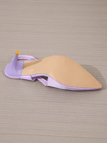 Women's High Heeled Shoes - Purple - View 6