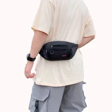 Men's Lightweight Waterproof Fabric Crossbody Chest Bag/Waist Bag With Multiple Compartments Travel Christmas Holiday Thanksgiving Gifts For Vacation Hiking Gifts Laptop Winter Large Capacity Multi-Functional Outdoor Portable Fashionable Casual Student Dad Gifts Boyfriend Gifts Goyard Chest Bag For Side Bags For Satchel Bag Leather Bag Fanny Pack Summer School Belt Bag Pack Belt Bag Waist Bag Spring School Supplies Gym Bag Purse Side Bags For Men Belts New Life Items For Students Men Essentials Purse Essentials Sport Bag Small Bag For Men Body Bag For Men