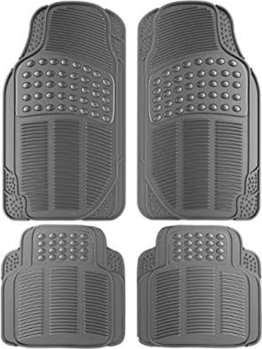 Heavy-Duty Car Mats - 黑色 - 查看 1