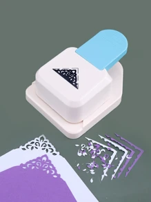 1/2pcs Embossing Tool Kit, 3-In-1 DIY Handicraft Embossing Machine, Crafting Punch, Bookmark Maker For Kids