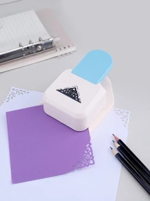 1/2pcs Embossing Tool Kit, 3-In-1 DIY Handicraft Embossing Machine, Crafting Punch, Bookmark Maker For Kids
