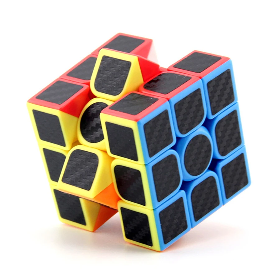 1入組塑膠魔方玩具,搞笑教育玩具適用於兒童 - 彩色 - 查看 1