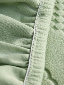 1 cái Trọn gói bọc ghế sofa đàn hồi chống trượt jacquard chống trầy xước bọc ghế sofa - màu xanh lá - Xem 7